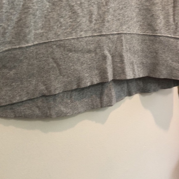 CHAMPION Sweatshirt crewneck with woven sleeves Womens large - Picture 5 of 8